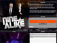 Tablet Screenshot of ninealike.com